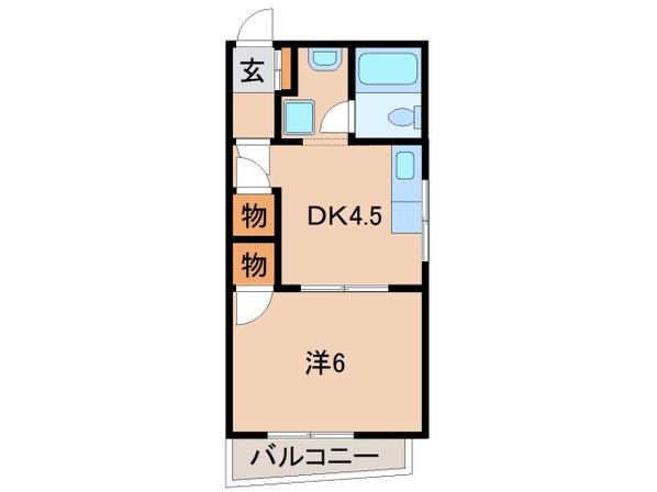 シティアーク北新の物件間取画像